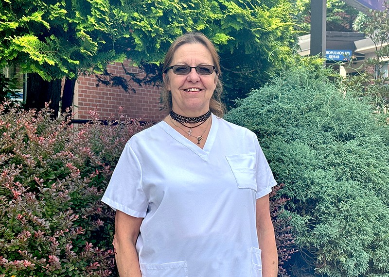 Day Kimball Health Names Bertha Montie Employee of the Month for July